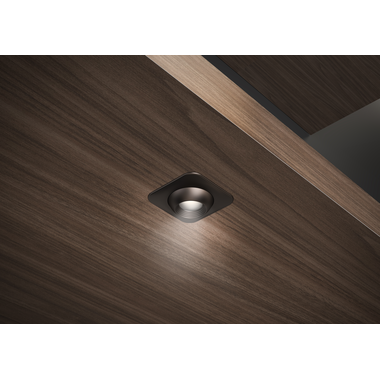Led Focus inbouwspot zwart